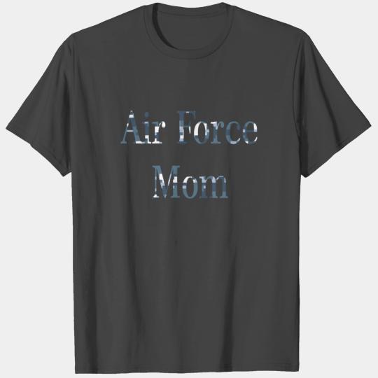 Camo Air Force Mom T Shirts