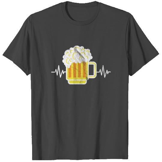 Beer Heart Drinking Alcohol Liquor T Shirts