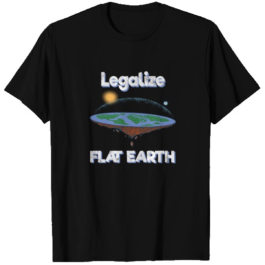 Legalize Fat Earth Flacherdler Planet T Shirts