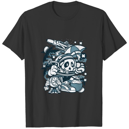 Astronaut Holiday T-shirt