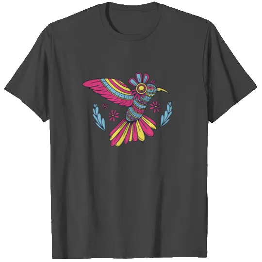 Mandala Hummingbird Bird T Shirts
