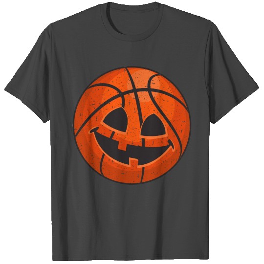 Basketball Pumpkin Vintage Halloween T Shirts