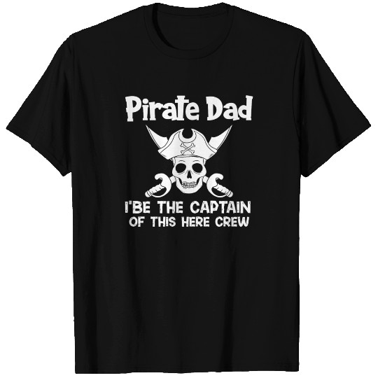 Pirate crew Gift Skull And Crossbones T Shirts