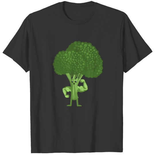 Muscles Fitness Sport Broccoli Healthy Funny T Shirts