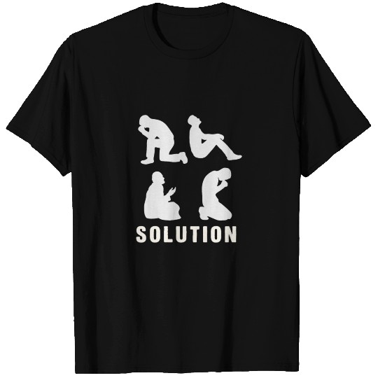 Solution Islam Muslim Prayer Allah Namaz Quran T Shirts