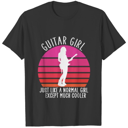 Guitar girl T-shirt