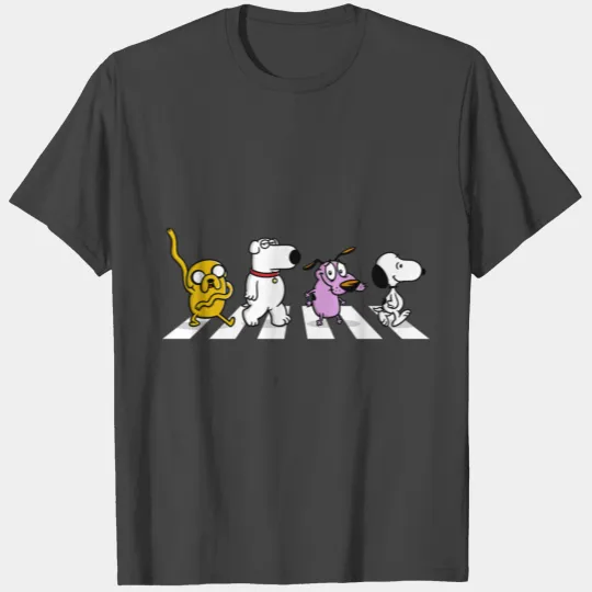 Dogs on Abbey Road T Shirts