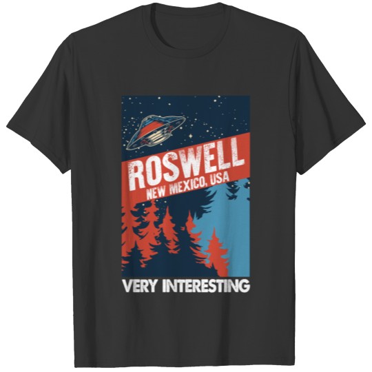 Very Interesting Roswell New Mexico USA Conspiracy T-shirt