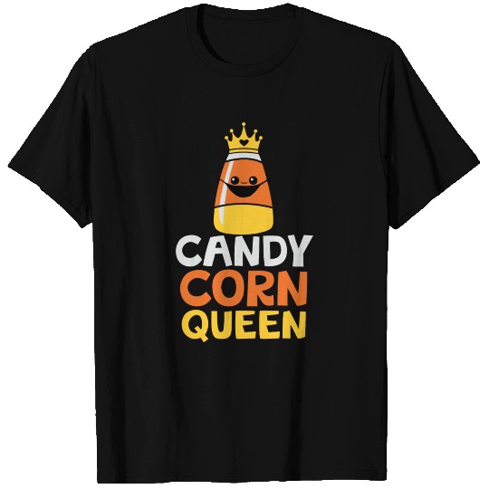 Funny Candy Corn Mask Halloween Gift T Shirts