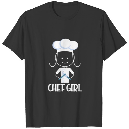Chef Girl Cooking T Shirts
