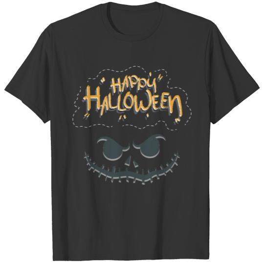 halloween, boo, ghost, happy halloween T-shirt