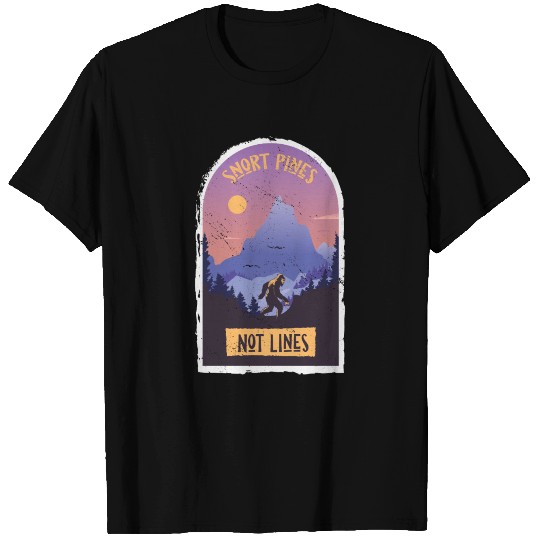 hiking, mountaineering, climbing, mountain, picnic T Shirts