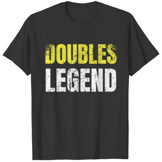 Doubles Legend | Funny Tennis Player Gift T Shirts