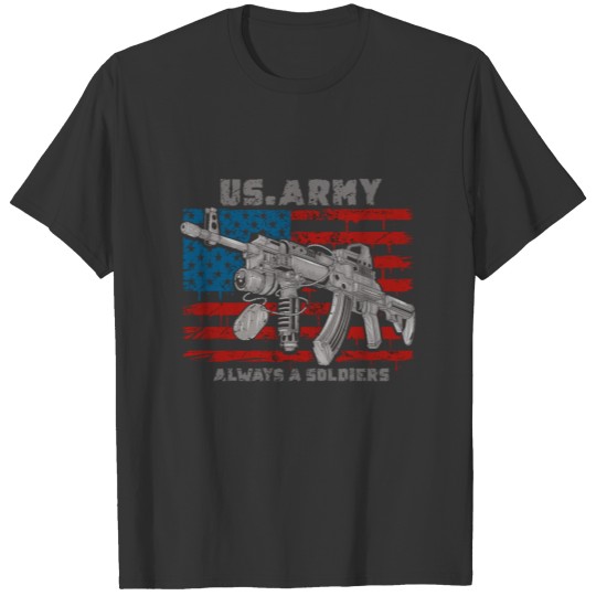 US ARMY ALWAYS A SOLDIERS T-shirt
