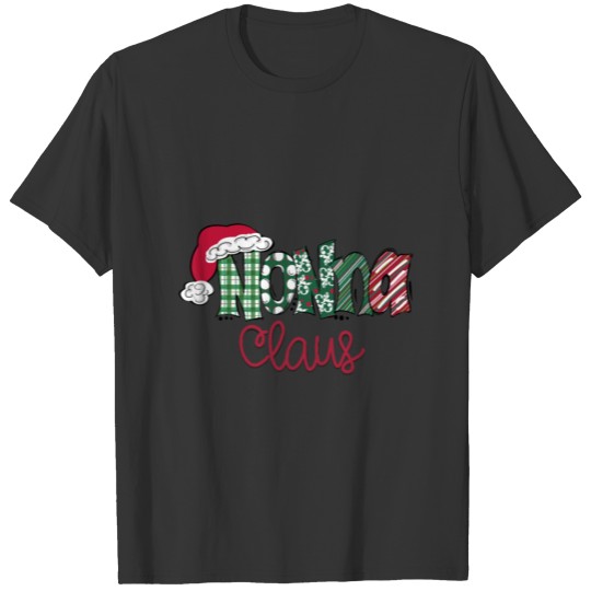 Nonna Clause Cute Art Christmas T Shirts