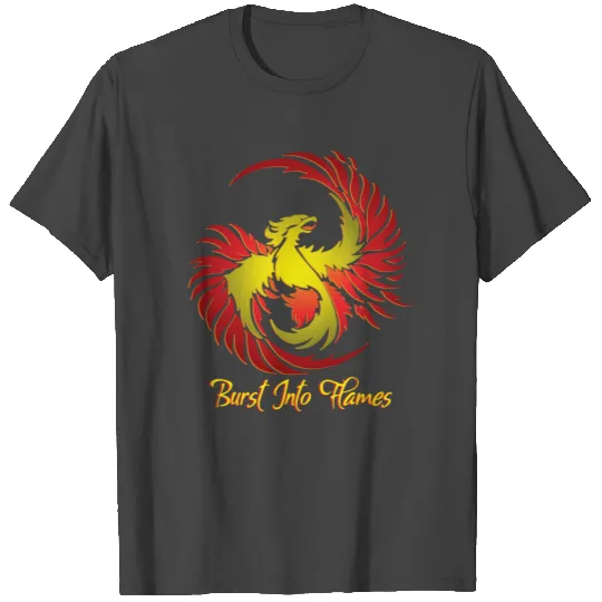 Phoenix phoenix flames mythical creature animal T Shirts