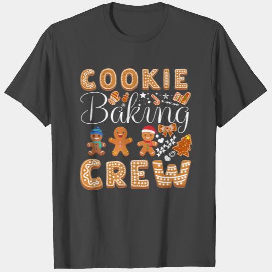 Christmas Cookie Cookie Baking Crew Gingerbread T Shirts