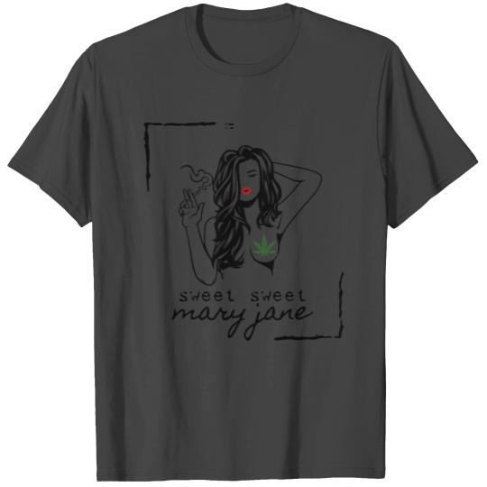 Mary Jane | Marijuana Cannabis 420 Weed Stoner T Shirts