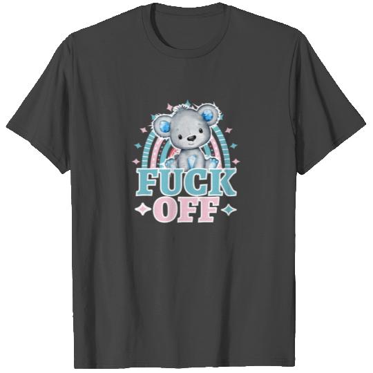 Fuck Off Middle Finger Sarcasm Self-Confident T Shirts