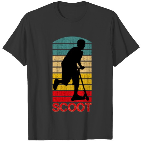 Cool Stuntscooter and Scooter Design T-shirt