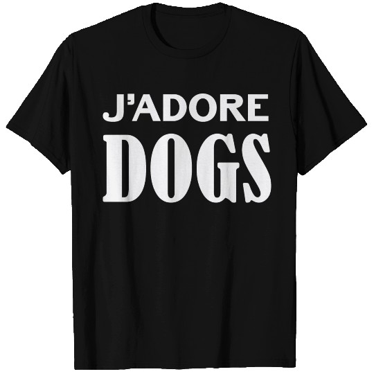 j´adore dogs T Shirts