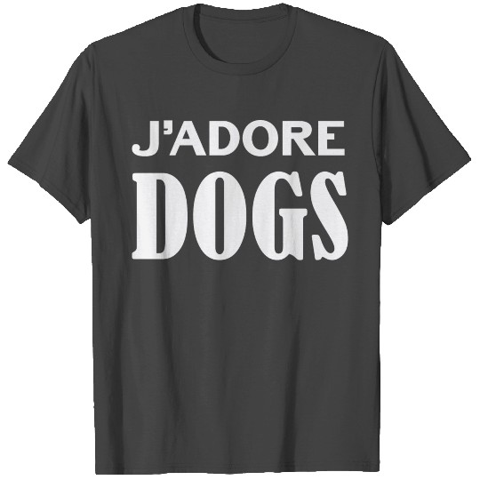 j´adore dogs T Shirts