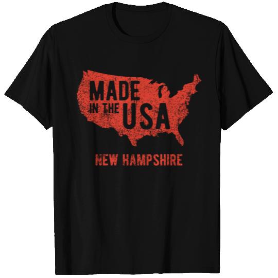 Made in the USA New Hampshire T Shirts