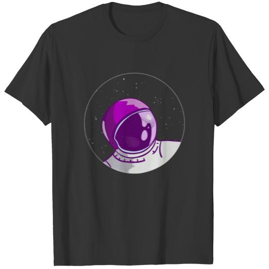 Astronaut in space suit T-shirt