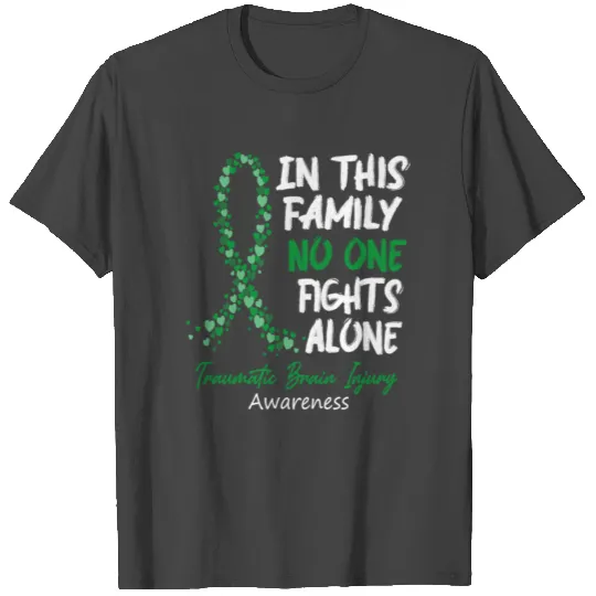 In This Family No One Fights Alone T Shirts
