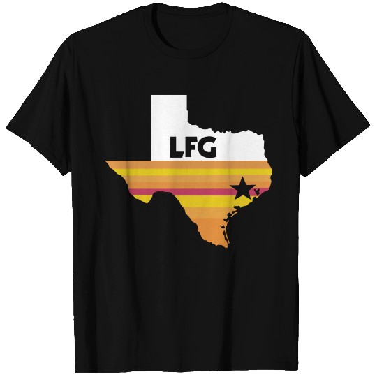 LFG Astros Texas Baseball T Shirts