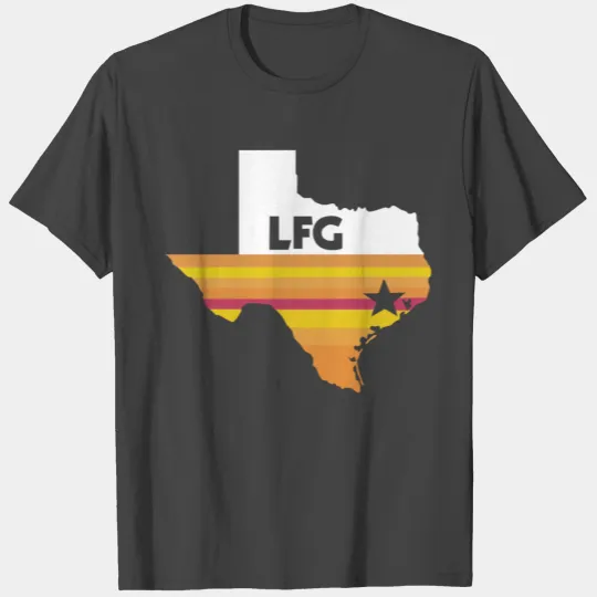 LFG Astros Texas Baseball T Shirts