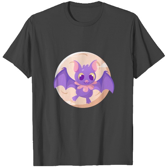 Halloween bat moon gift idea T Shirts