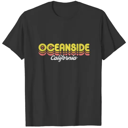 Retro Oceanside California T Shirts