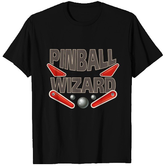Gift Arcade Pinball Wizard Art T Shirts
