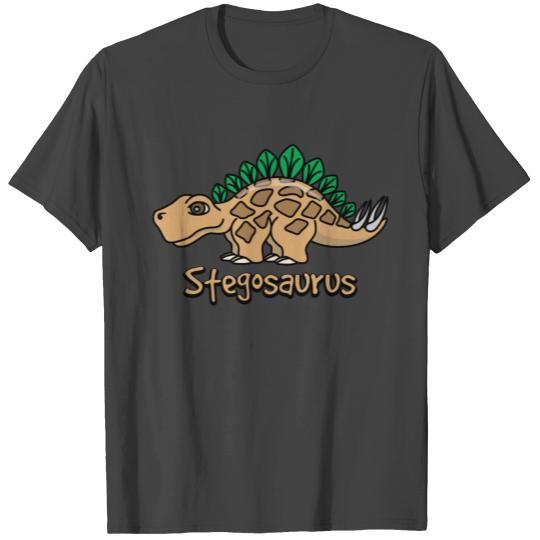 Baby Stegosaurus Dinosaur T Shirts