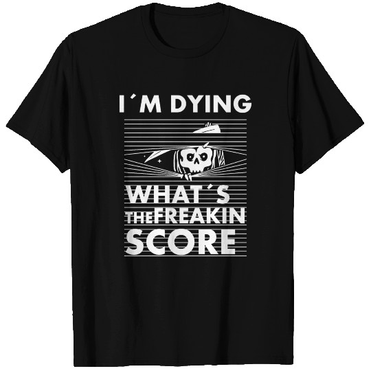 Funny Game Crazy Grim Reaper T Shirts