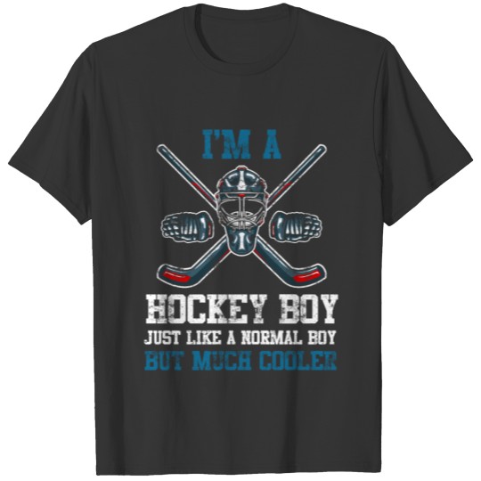 Hockey Boy Hockeyplayer Son Wintersport Gift T Shirts