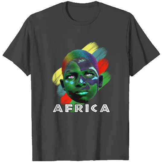 Africa The Black Power T Shirts