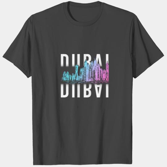 Dubai Arab Emirates Arabia Palm trees gift T Shirts