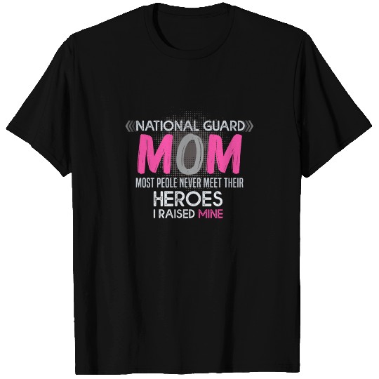 National Guard Mom T Shirts