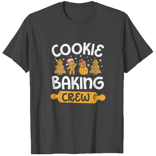 Cookie Baking Crew Christmas Squad Xmas Team Ginge T Shirts