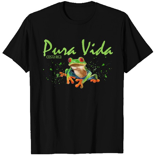 Costa Rica Rain Forest Frog Souvenir T Shirts