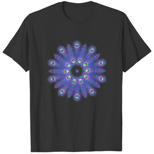 Forest Colorful Peacock T Shirts