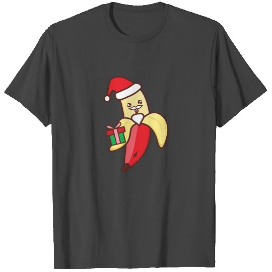Banana Santa Clause Christmas T Shirts