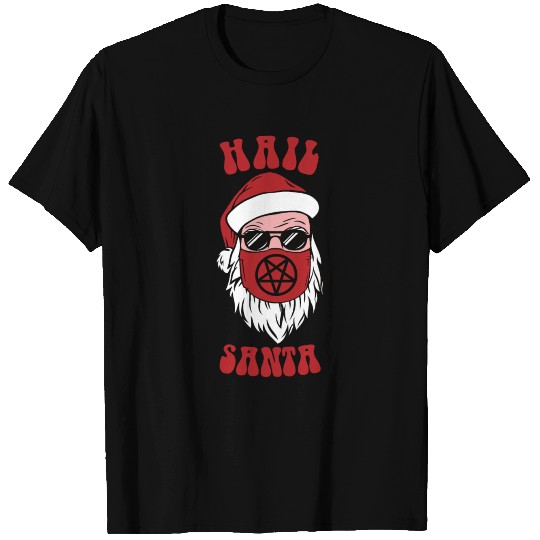 Hail Santa Christmask T Shirts