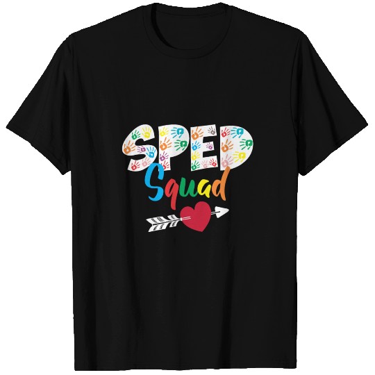 SPED Squad Special Education Teacher Educator T Shirts