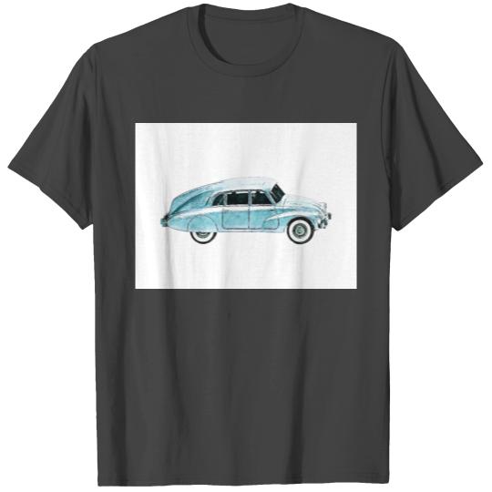 Turquoise Hot Rod T Shirts