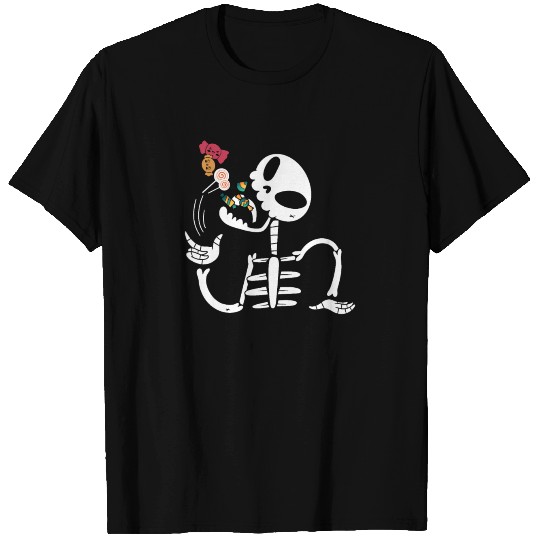 Skeleton Candy Ribcage,skeleton rib cage T Shirts