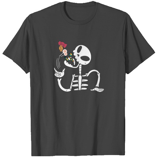 Skeleton Candy Ribcage,skeleton rib cage T Shirts