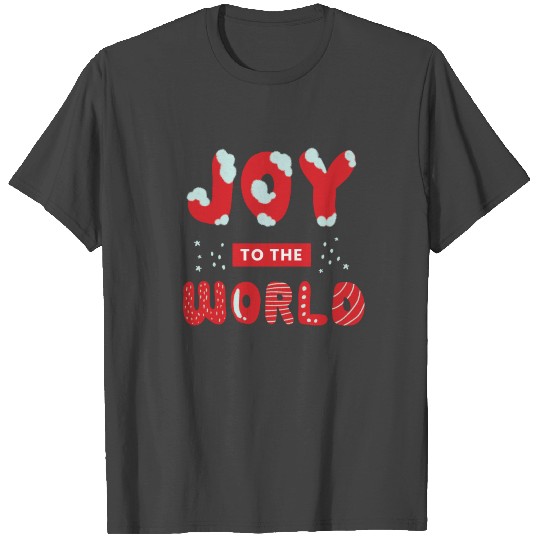 Christmas Winter Xmas Joy To The World Holiday Gif T Shirts